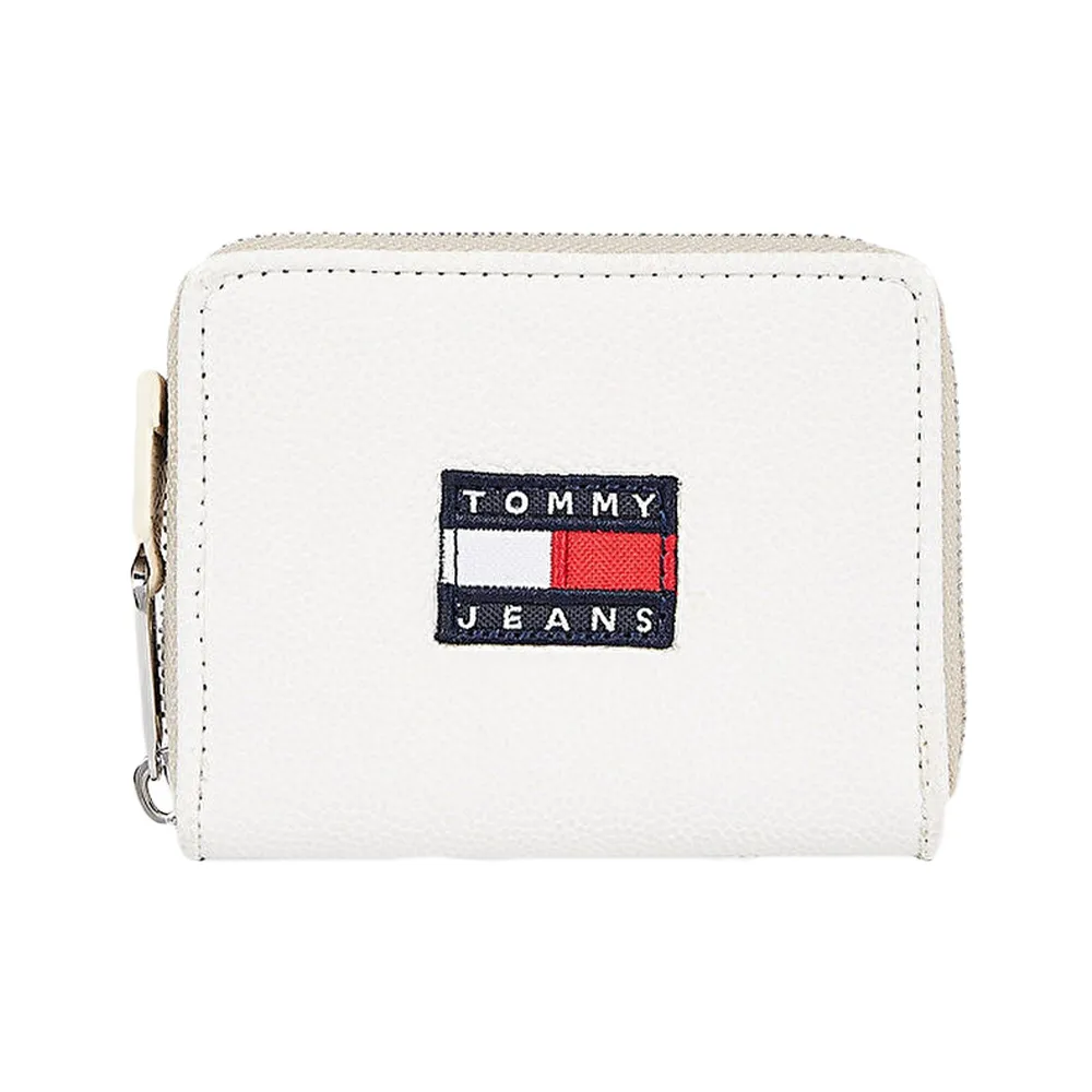 Tommy Jeans Portefeuille Tjw Heritage Za Femme Blanc