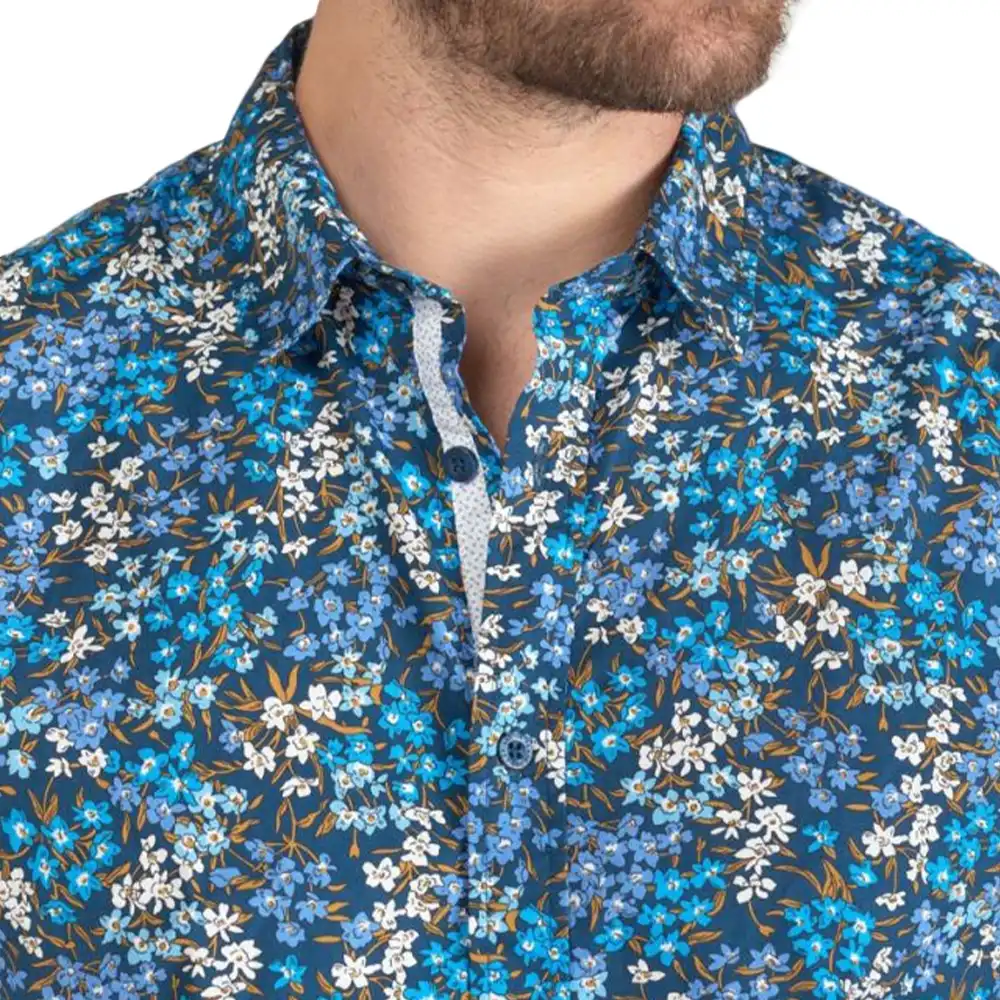 Griba a motif fleuri Le Temps Des Cerises - 1