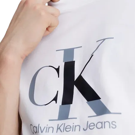 Produits victimes de leur succès Calvin Klein Blanc Monogramme
