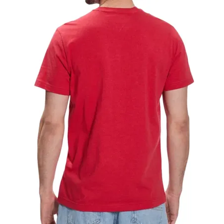 T shirt manche courte homme Tommy Jeans Rouge essential flag
