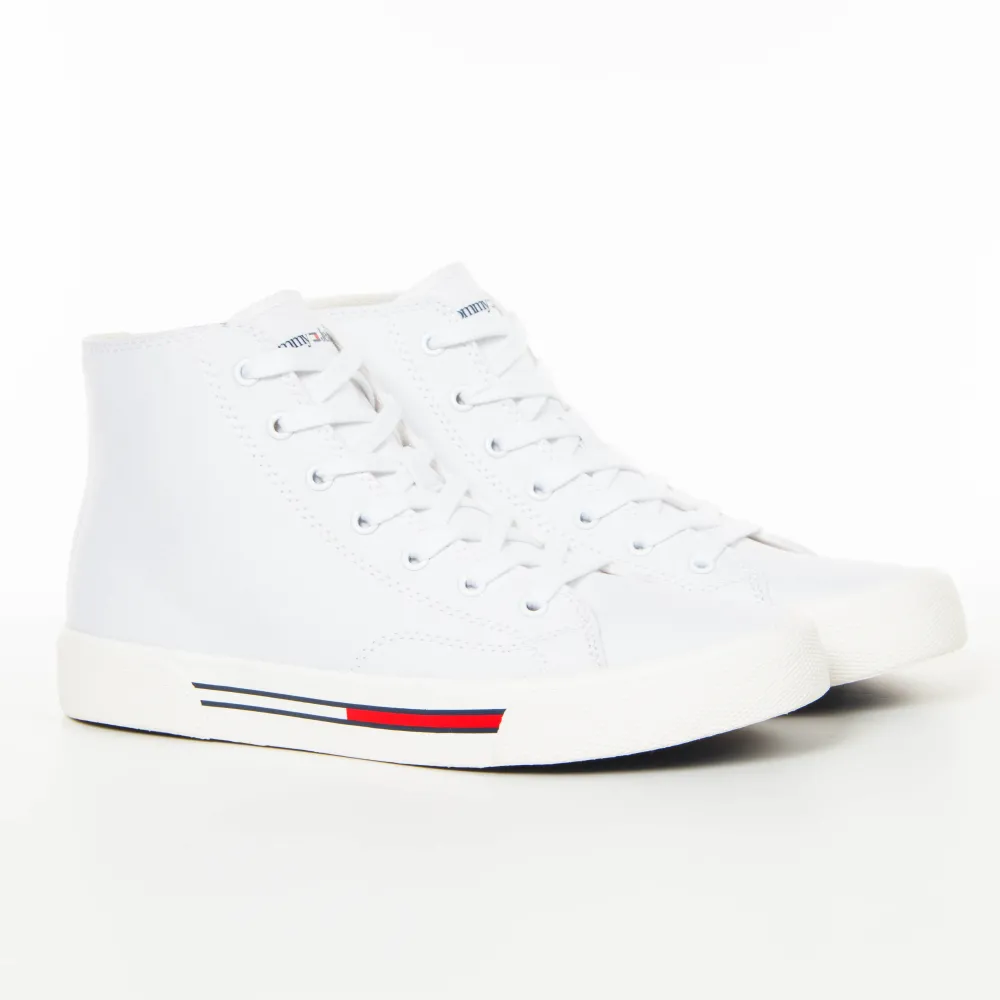 Tommy Jeans Basket Mc Wmns Femme Blanc