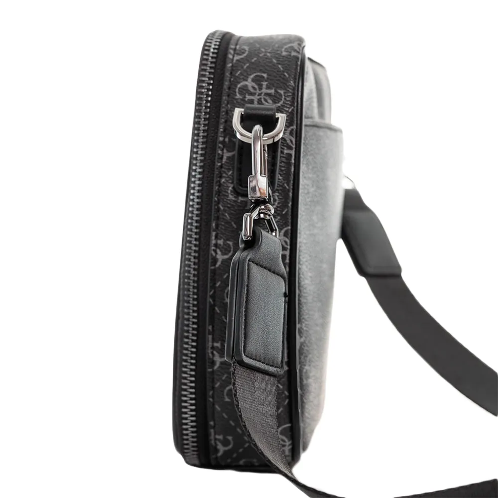 Sacoche homme Guess Vezzola Noir - ZESHOES