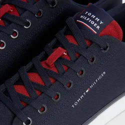 Basket de ville basse homme Tommy Jeans Signature Bleu - ZESHOES