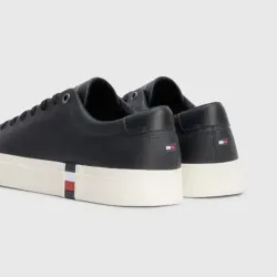 Basket de ville basse homme Tommy Jeans signature Noir - ZESHOES