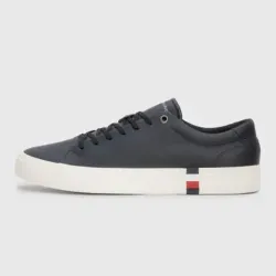Basket de ville basse homme Tommy Jeans signature Noir - ZESHOES