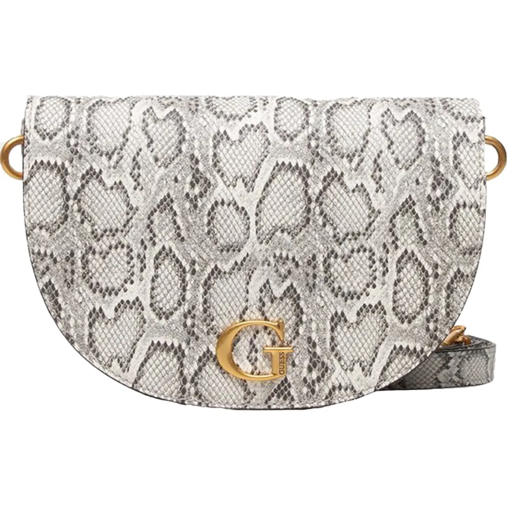 Guess Sac bandoulière danna Femme Blanc