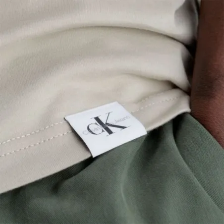 T shirt manche courte homme Calvin Klein Gris Essential
