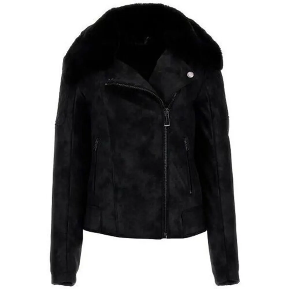 Guess Blouson authentic Femme Noir