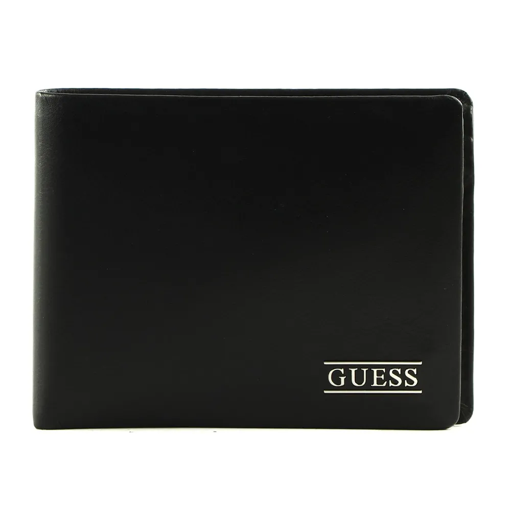 Guess Portefeuille Boston Billfold Homme Noir