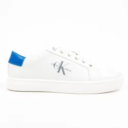 Basket de ville basse homme Calvin Klein Retro Blanc - ZESHOES