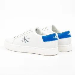 Basket de ville basse homme Calvin Klein Retro Blanc - ZESHOES