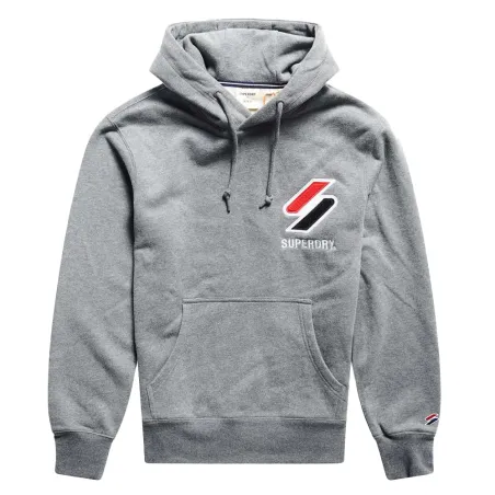 Sweat capuche homme Superdry Gris Sportstyle