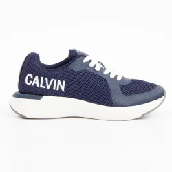 Basket basse homme Calvin Klein amos mesh Bleu - ZESHOES
