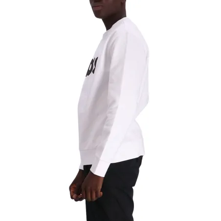 Sweat shirt homme Boss Blanc authentic