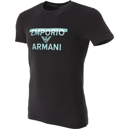 T shirt manche courte homme Emporio Armani Noir authentic 