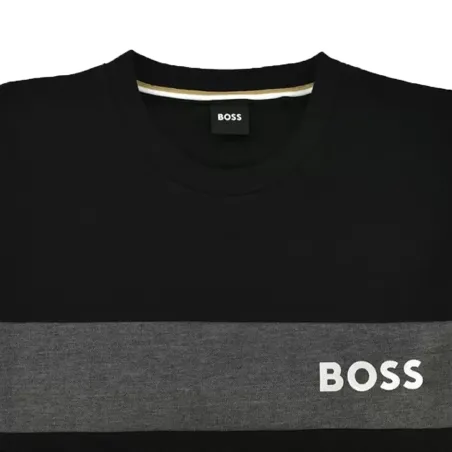 Sweat shirt homme Boss Regular Noir - ZESHOES