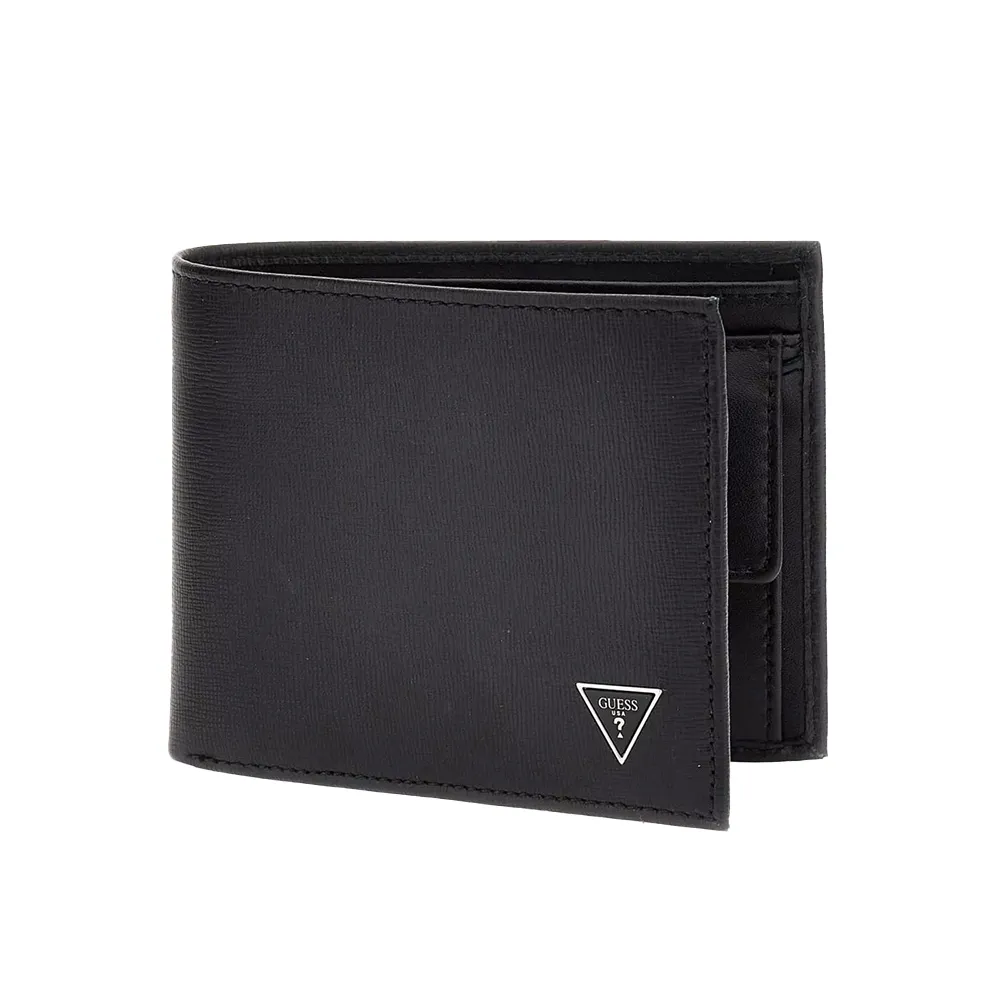 Guess Portefeuille Certosa saffiano Homme Noir