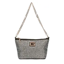 Sac a main femme Guess glamour Noir - ZESHOES Sac a main femme Guess glamour Noir - ZESHOES