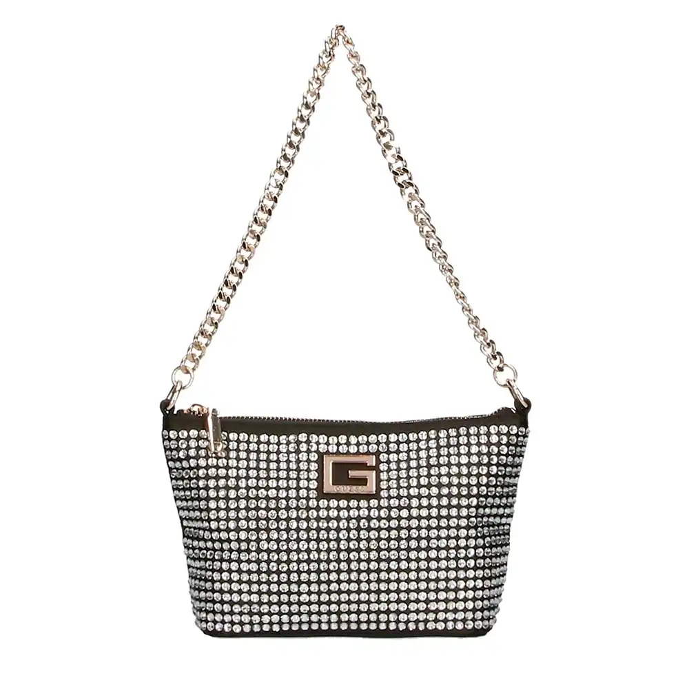 Sac a main femme Guess glamour Noir - ZESHOES Sac a main femme Guess glamour Noir - ZESHOES
