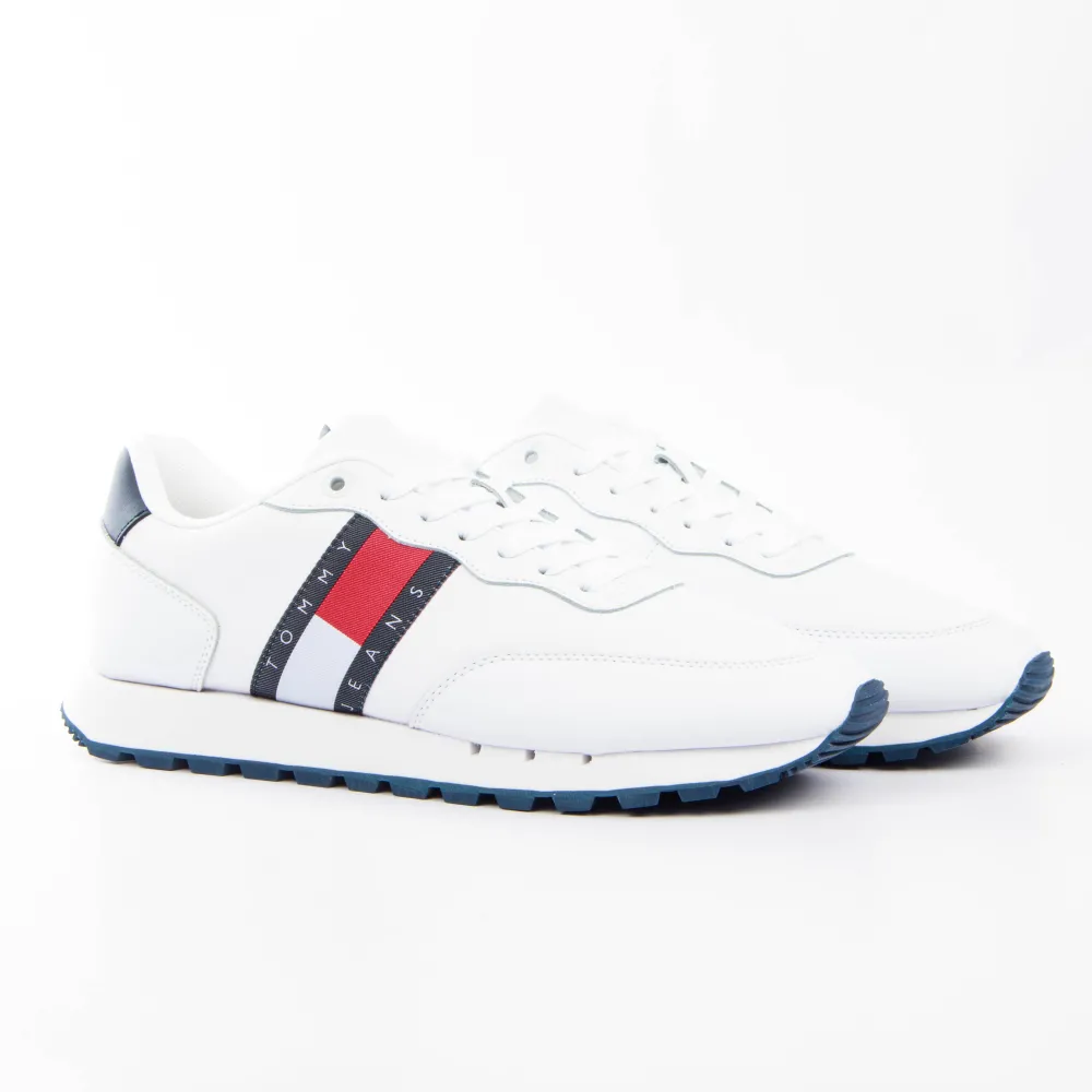 TOMMY JEANS  Em0em00898 Essentials Trainers Blanc EU 45 Homme
