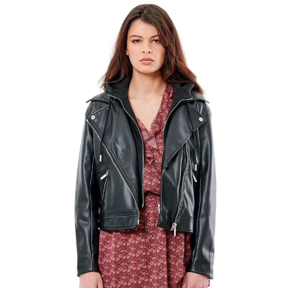 Kaporal Blouson pool Femme Noir