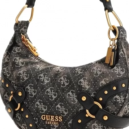 Sac noir hotsell femme guess