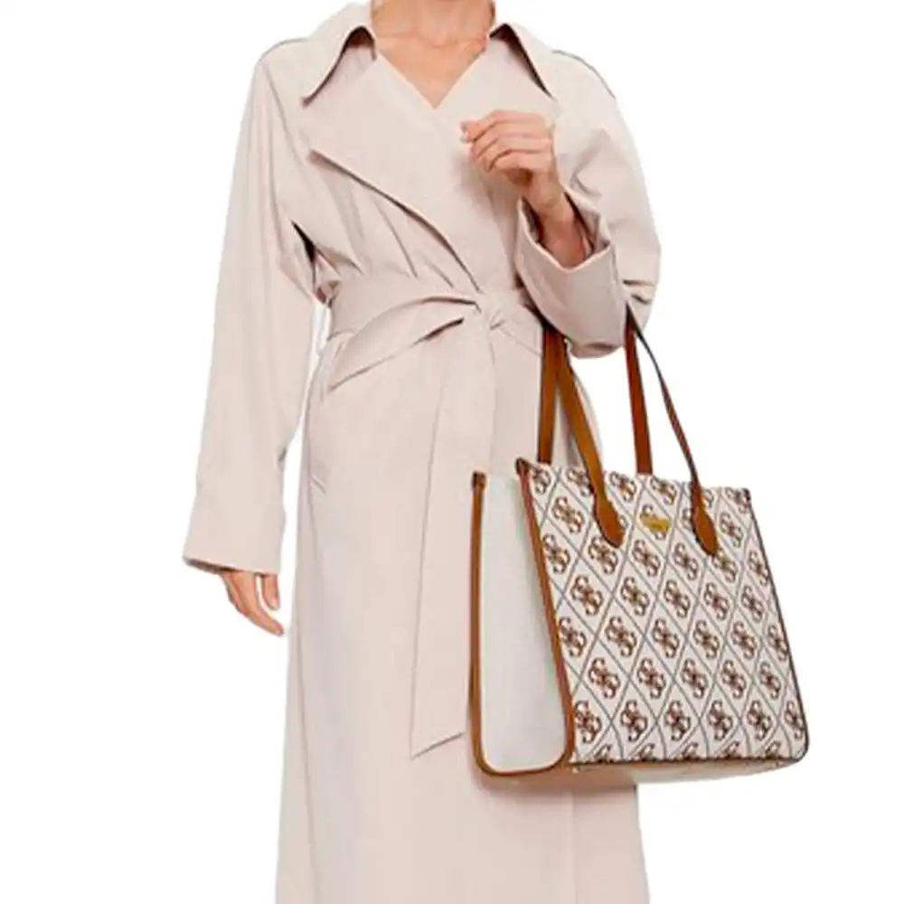 Sac a main femme Guess Silvana Marron - ZESHOES Sac a main femme Guess Silvana Marron - ZESHOES