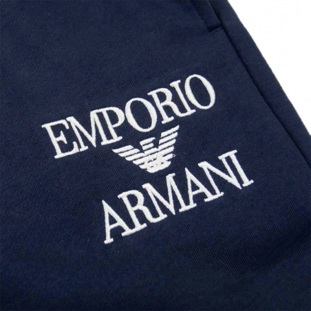 Pantalon jogging homme Emporio Armani Bleu jersey 