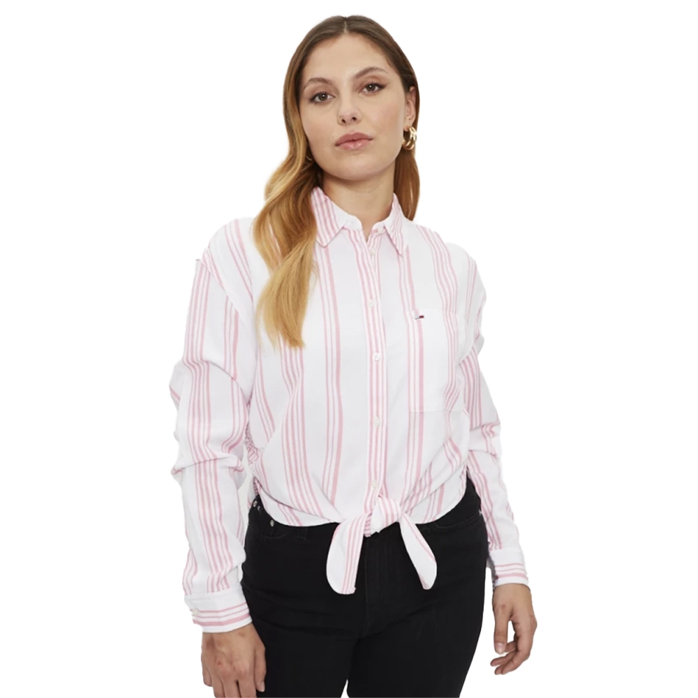 Front tie stripe shirt Tommy Jeans - 1