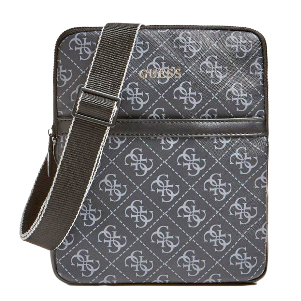 Guess Pochette Logo 4g Homme Noir