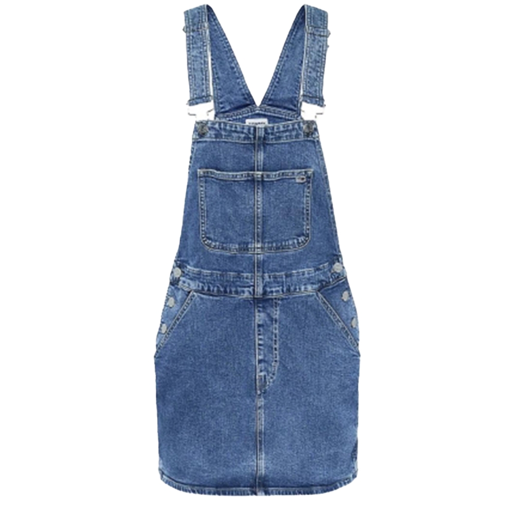 Robe salopette denim Tommy Jeans - 2 Robe salopette denim Tommy Jeans - 2