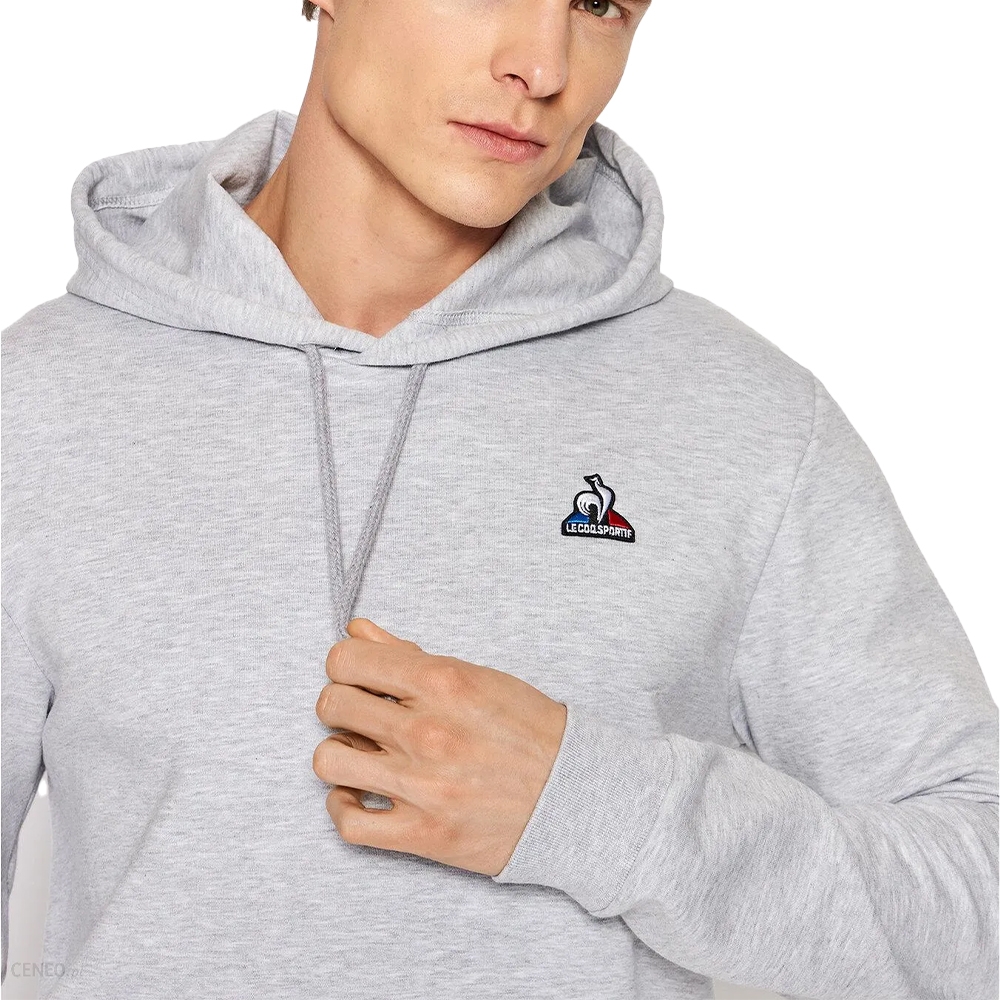 Sweat à Capuche Femme Le Coq Sportif - Coton/polyester - Coupe Classique - Poche Kangourou - Logo Brodé