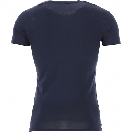 T shirt manche courte homme Emporio Armani Bleu Pack 2 elements