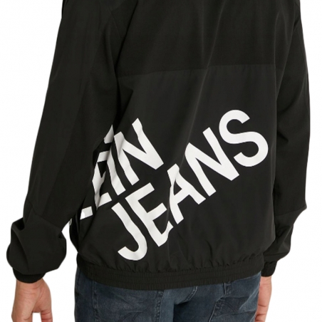 Veste de survêtement homme Calvin Klein Noir Classic logo