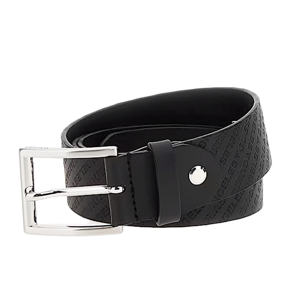 Guess Ceinture glassic Homme Noir