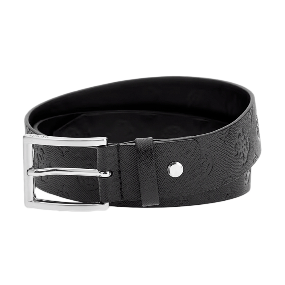 Guess Ceinture pivoine Homme Noir