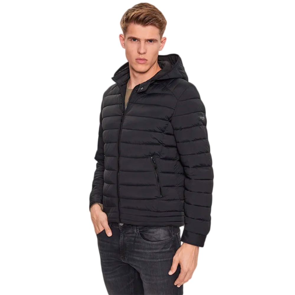 Guess Doudoune classic Homme Noir