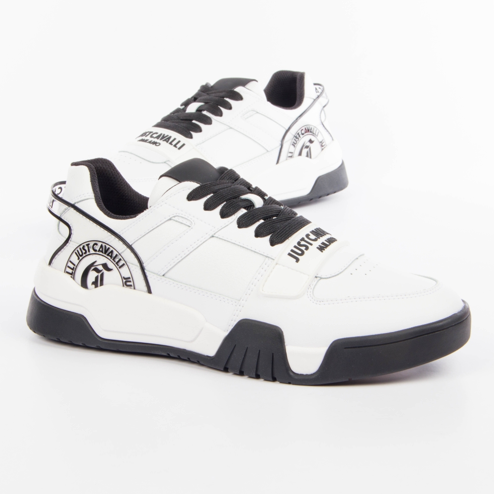 Chaussures Casual Just Cavalli Homme Pointure 42 - Cuir Bleu, Style Platform, Occasion