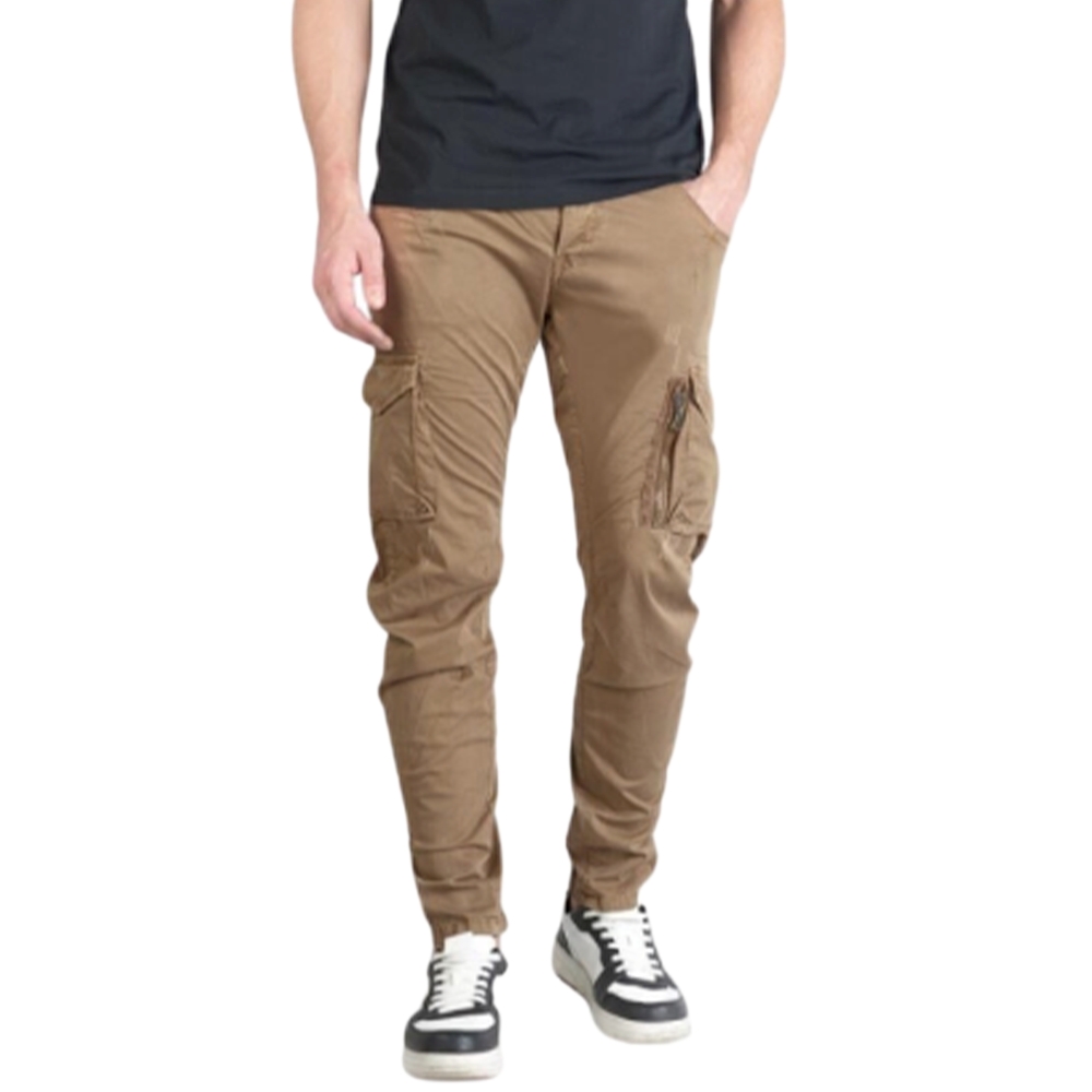 Le Temps Des Cerises Pantalon cargo Homme Marron