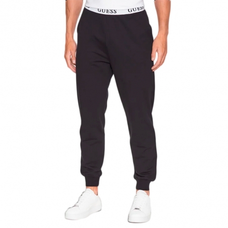 Pantalon jogging homme Guess Noir Jogger