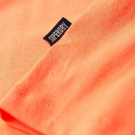 T shirt manche courte homme Superdry Orange Essential Logo