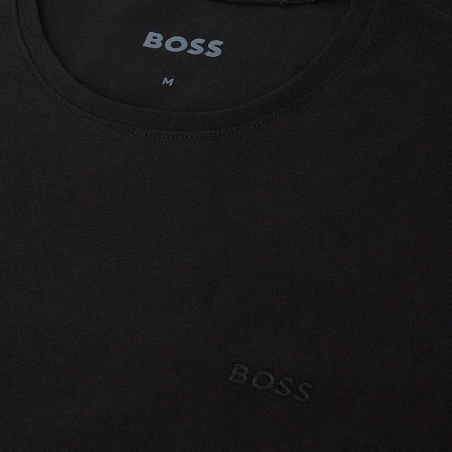 T shirt manche courte homme Boss Noir Classic
