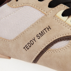 Basket de ville basse homme Teddy Smith Tennis Beige - ZESHOES