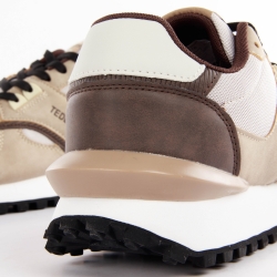 Basket de ville basse homme Teddy Smith Tennis Beige - ZESHOES