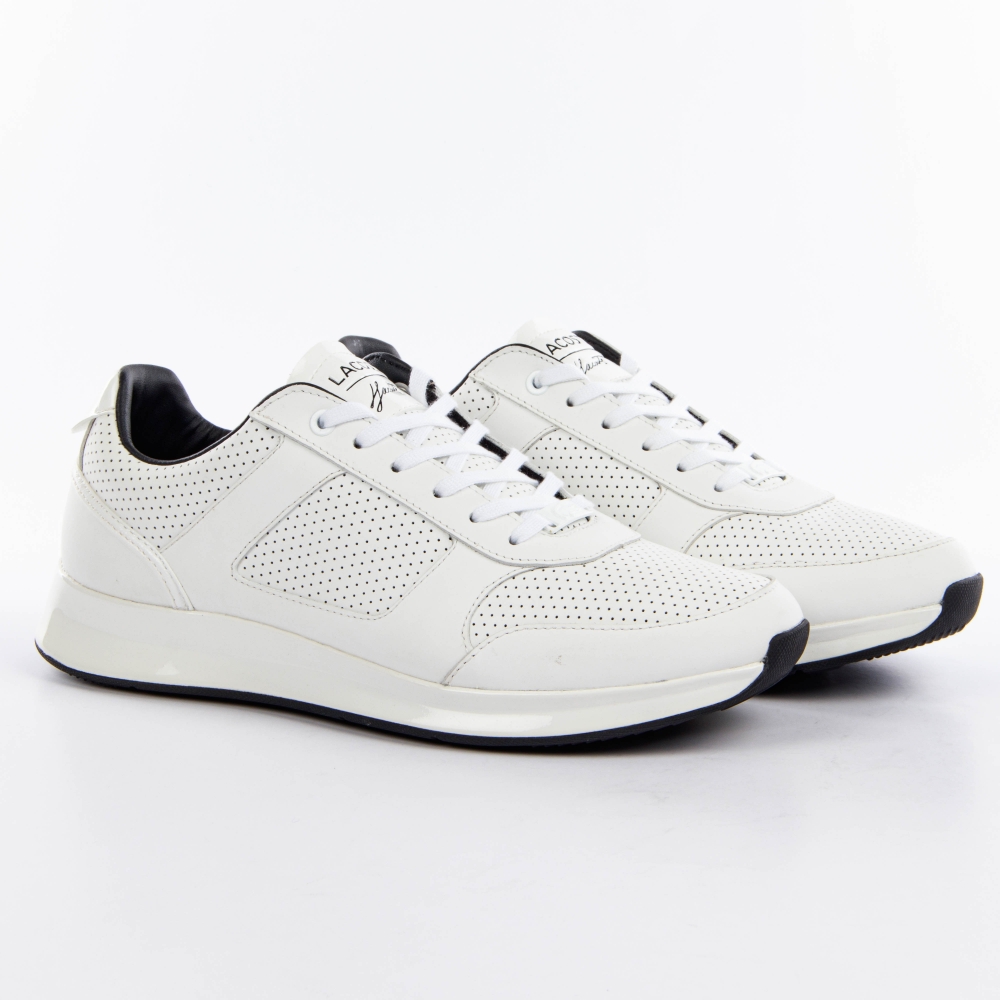 Lacoste Basket Authentic Homme Blanc