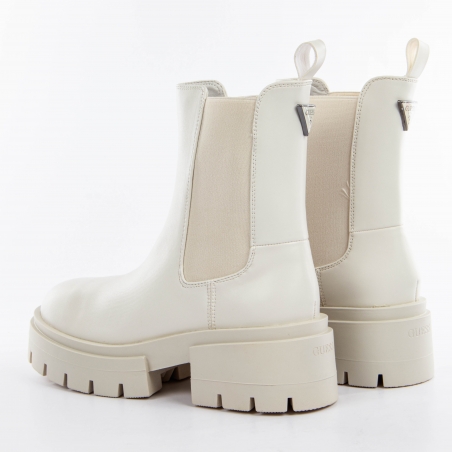 Boots femme Guess Blanc charlotte 