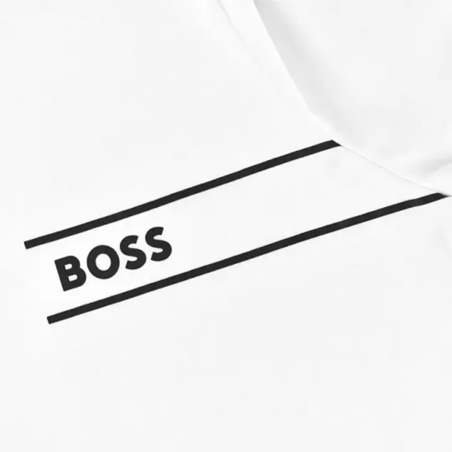 T shirt manche courte homme Boss Blanc authentic