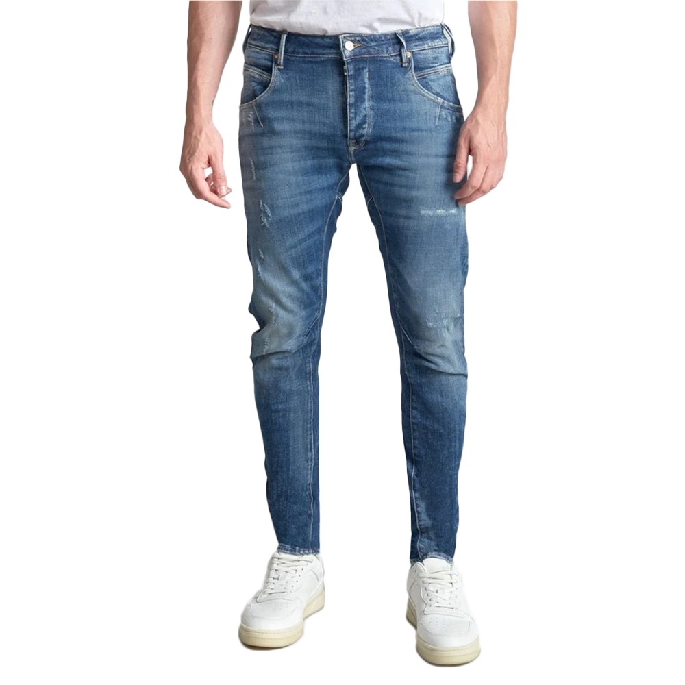 Le Temps Des Cerises Jeans tapered Homme Bleu