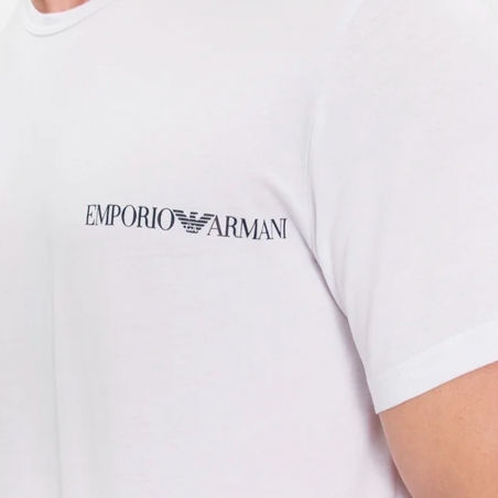 T shirt manche courte homme Emporio Armani Multicolor pack x2 eagle