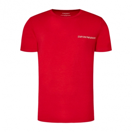 T shirt manche courte homme Emporio Armani Multicolor Pack x2 classic